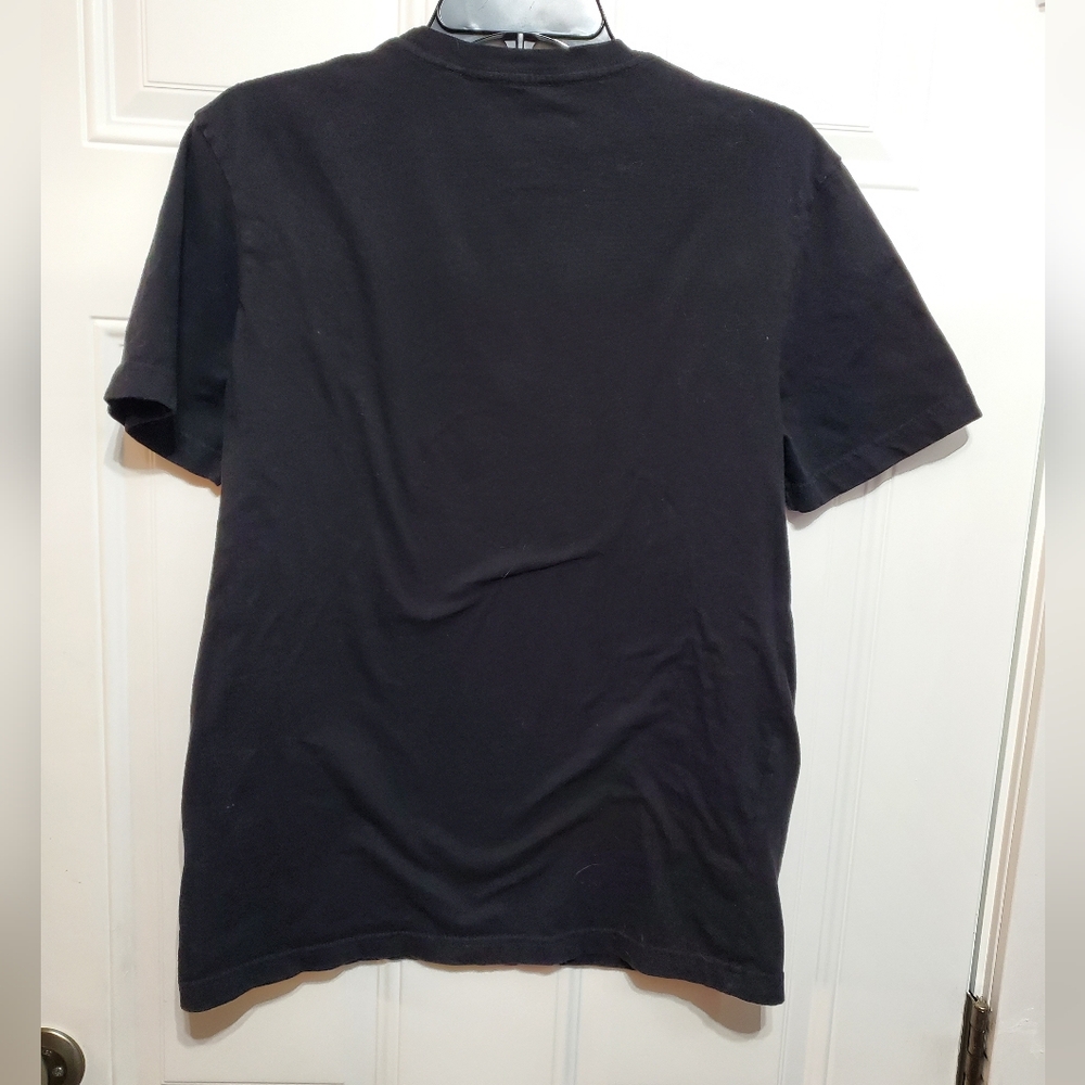 GUESS Men's Black & White Short Sleeve T-Shirt size M - Picture 2 of 11